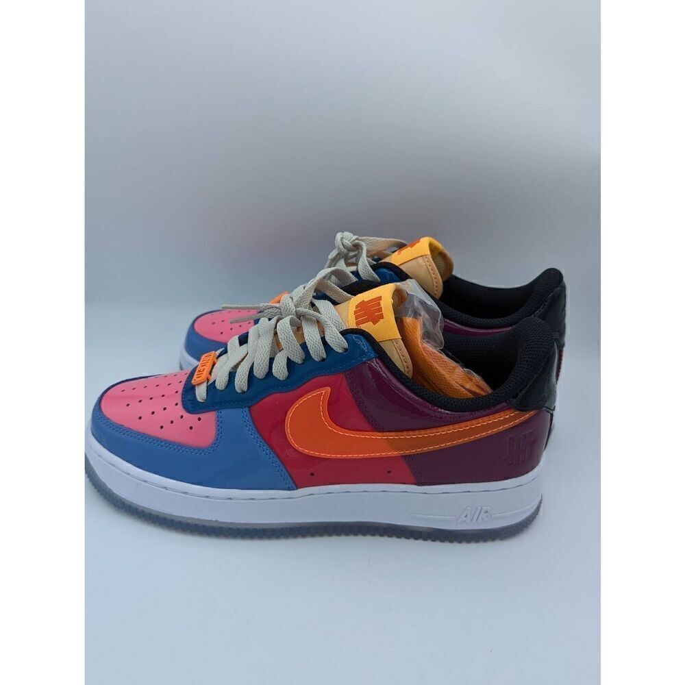 Nike Undefeated x Air Force 1 Low Total orange Men's 8 - Picture 3 of 11